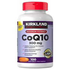 Kirkland Signature コエンザイムQ10 300 mg 100 ソフトジェル 