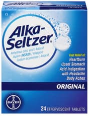 Bayer Alka-Seltzer Original 24 Tablets