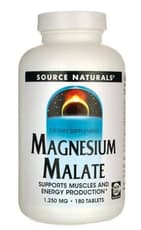 Source Naturals リンゴ酸マグネシウム 1,250 mg 180錠