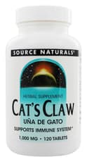 Source Naturals Cat's Claw 1,000 mg 120 TABLETS