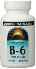 Source Naturals B-6 500 mg 100 錠