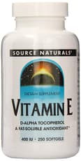 Source Naturals Vitamin E 400 IU 250 Softgels