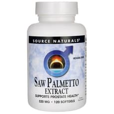 Source Naturals ソーパルメットエキス 320 mg 120 ソフトジェル