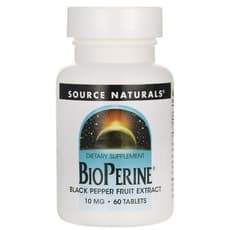 Source Naturals バイオペリン 10 mg 60錠