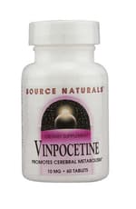 Source Naturals Vinpocetine 10 mg 60 Tablets