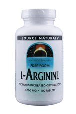 Source Naturals L-アルギニン 1,000 mg 100錠