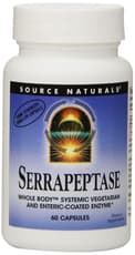 Source Naturals セラペプターゼ 500 mg 60カプセル