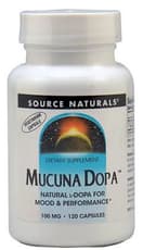Source Naturals ムクナ ドーパ 100 mg 120カプセル