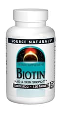 Source Naturals ビオチン 10,000 mg 120錠