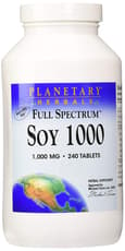 Planetary Herbals ソイ 1,000 フルスペクトラム 1,000 mg 240 タブレット