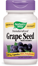 Nature's Way グレープシード ブドウ種子エキス 30ベジカプセル