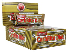 Universal Nutrition Doctors CarbRite Diet Bar Chocolate Peanut Butter 12 Bars