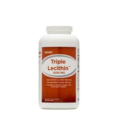 GNC Triple Lecithin 1,200 mg 180 Softgels