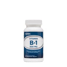 GNC Vitamin B-1 300 mg 100 Veg Tablets