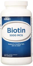 GNC Biotin 5,000 mcg  240 Capsules