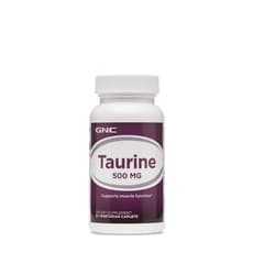 GNC Taurine 500 mg 50 Caplets