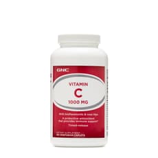 GNC Vitamin C 1,000 mg 180 Veg Caplets