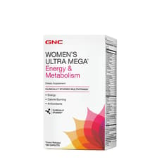 GNC Womens Ultra Mega Energy Metabolism 180 Caplets