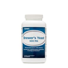 GNC Brewers Yeast 500 mg 500 Tablets