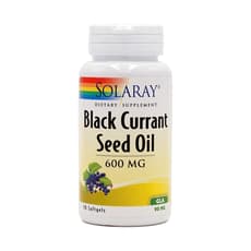 SOLARAY ブラックカラントシードオイル 600 mg 90 ソフトジェル