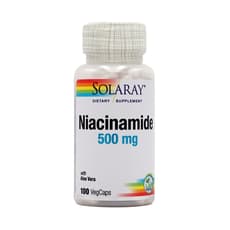SOLARAY ナイアシンアミド 500 mg 100 カプセル