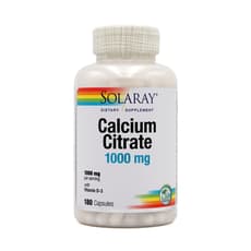 SOLARAY クエン酸カルシウム＆ビタミンD 180 カプセル