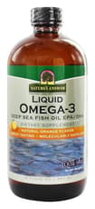 Nature's Answer Liquid Omega-3 Deep Sea Fish Oil EPA/DHA Natural Orange Flavor 16 fl oz