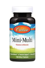 Carlson Labs ミニサイズのマルチビタミン＆ミネラル180錠
