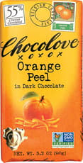 CHOCOLOVE オレンジピール入り ダークチョコレート 90 g