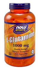 Now Foods L-グルタミン 1,000 mg 240カプセル