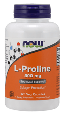 Now Foods Lプロリン 500 mg 120ベジカプセル