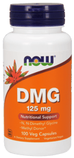 Now Foods DMG 125 mg 100 ベジカプセル