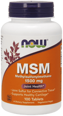 Now Foods MSM 1,500 mg 100錠