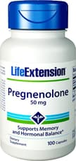 Life Extension プレグネノロン 50 mg 100カプセル