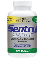 21st Century セントリー シニア (Sentry Senior) マルチビタミン&マルチミネラル 220錠