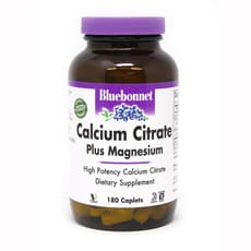 Bluebonnet Nutrition キレート化カルシウム プラス マグネシウム 180 カプレット