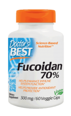 Doctor's Best フコイダン70％ 300 mg 60 ベジカプセル