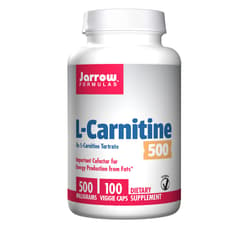Jarrow Formulas L-カルニチン 500 mg 100ベジカプセル
