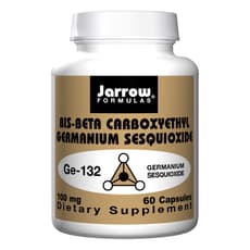 Jarrow Formulas ビス-ベタカルボキシアセチルゲルマニウムセスキ酸化物GE-132 100 mg 60カプセル