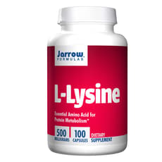 Jarrow Formulas L-リジン 500 mg 100 カプセル