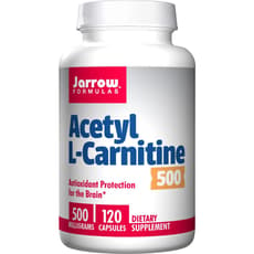 Jarrow Formulas アセチル-L-カルニチン 500 mg 120ベジカプセル