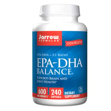 Jarrow Formulas EPA-DHA バランス 600 mg 240 ソフトジェル