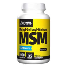 Jarrow Formulas MSM メチルスルホニルメタン 1,000 mg 120錠