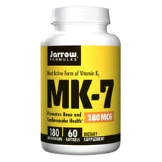 Jarrow Formulas MK-7 180 mcg 60 ソフトジェル