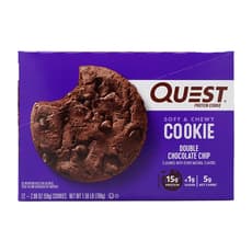 Quest Nutrition プロテインクッキーダブルチョコレートチップ味 12個入り