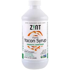 Zint Organic Yacon Syrup Prebiotic Sweetener 8 fl oz