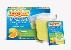 Emergen-C  イミューン+ビタミンD　シトラス 30包