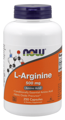 Now Foods Lアルギニン 500 mg 250 カプセル