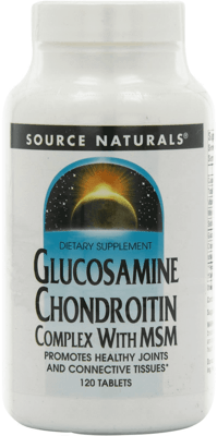 Source Naturals グルコサミンコンドロイチンとMSMの複合体 120錠