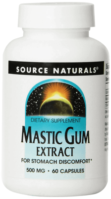 Source Naturals Mastic Gum Extract 500 mg 60 Capsules